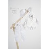  Piccolino Βαπτιστικό κοστούμι Pablo σε χρώμα White